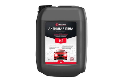 Активная пена Intertool 5л для бесконтактной мойки авто очищающее средство для удаления грязи и масла (DR-P_33IT)