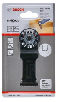 Пильное полотно Bosch Starlock BIM 32x50 мм Wood and Metal AIZ 32 APB (2608661644)