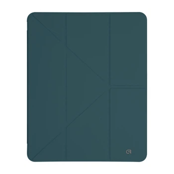 Чехол-книжка для планшета Apple iPad Pro 13 (2024)/Pro 13 (2025) M5, Y-Type PEN, Зеленый, магнитный, с держателем для стилуса, противоударный, обложка с функцией подставки, экокожа + ТПУ, функция автоматического пробуждения/сна