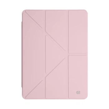 Чохол-книжка для планшета Apple iPad 10.2 (2019)/10.2 (2020)/10.2 (2021), Y-Type PEN, Рожевий, магнітний, з тримачем для стилуса, протиударний, обкладинка з функцією підставки, екошкіра + ТПУ, функція автоматичного пробудження/сну