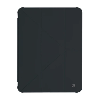 Чехол-книжка для планшета Apple iPad Pro 11 (2024)/Pro 11 (2025) M5, Y-Type PEN, Черный, магнитный, с держателем для стилуса, противоударный, обложка с функцией подставки, экокожа + ТПУ, функция автоматического пробуждения/сна