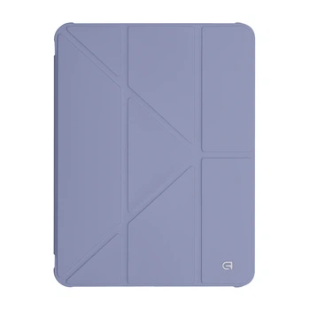Чехол-книжка для планшета Apple iPad Pro 11 (2024)/Pro 11 (2025) M5, Y-Type PEN, Фиолетовый, магнитный, с держателем для стилуса, противоударный, обложка с функцией подставки, экокожа + ТПУ, функция автоматического пробуждения/сна