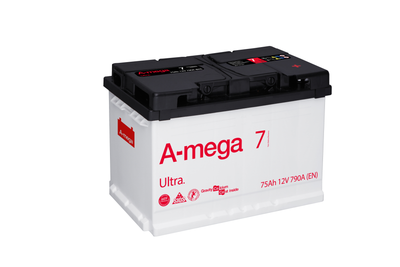 Акумулятор A-mega Ultra 75Ah 790A (- +)