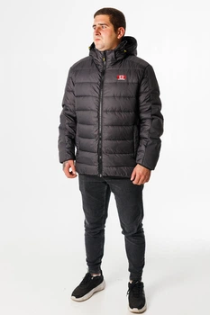 Куртка зимова Bihor чоловіча спорт, Сірий,4XL