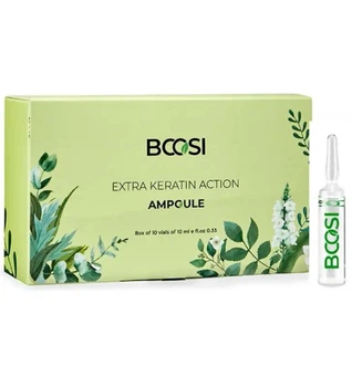 Ампулы для восстановления поврежденных волос BCOSI EXTRA KERATIN ACTION 10 шт 10 мл