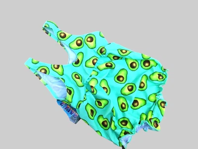 Дитячий купальник Z.Five 22216 М'ятний; лимонний 28 (2-4 роки) 110 см