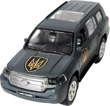 Автомодель TechnoDrive Шевроны Героев Toyota Land Cruiser Рубеж (KM6010)