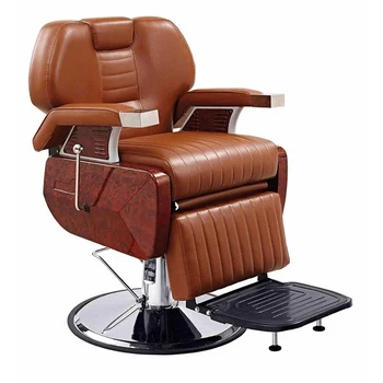 Крісло перукарське чоловіче Барбершоп "ДенІС professional" Barbershop Elite коричневе