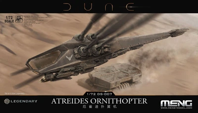 Сборная модель 1/72 Dune Atreides Ornithopter Meng DS-007