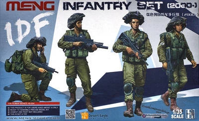 Фигуры 1/35 пехота Армии обороны Израиля Meng HS-004