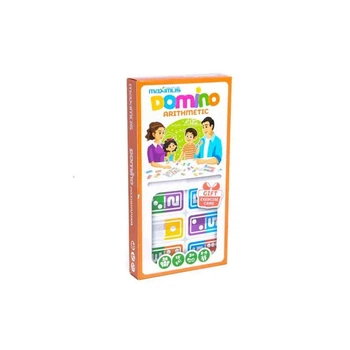 Развивающая игра Домино: Arithmetic, 28 фишек Maximus 5491