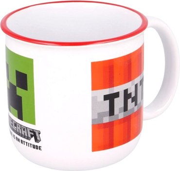 Filiżanka Minecraft Ceramic Mug 415 ml (00448) (8412497004485)