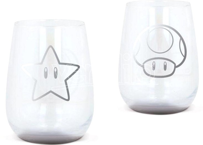 Zestaw prezentowy Super Mario Gift set of 2 Glasses (1376) (8412497013760)