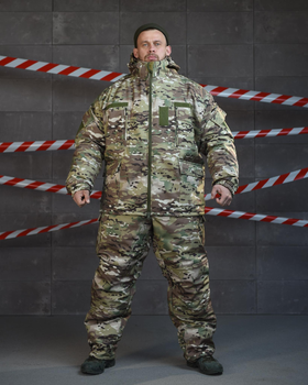 Тактичний зимовий костюм SoftShell на флісі Супербатал 12XL мультикам (85645)