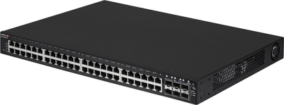 Switch Edimax Industrial Surveillance VLAN 54-Port Gigabit PoE+ Black (IGS-5654PLX)