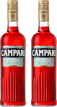 Набор Настойка горькая Campari 0.7 л 25% + Настойка горькая Campari 0.7 л 25% (8000040001106)