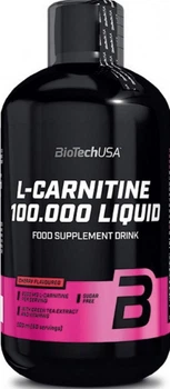 Жироспалювач BioTech L-Carnitine 100 000 500 мл вишня