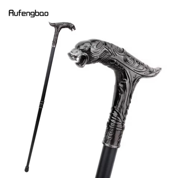 Стильная прогулочная трость для ходьбы Rufengbao "Леопард" 93 см, черный (94007295)