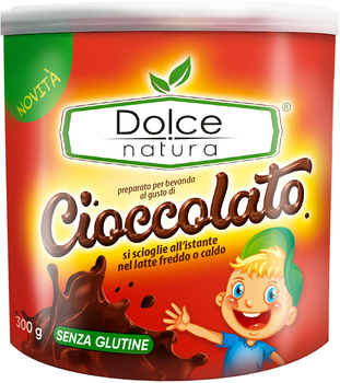 Шоколадний напій Dolce Natura без глютену 300 г (8004990164867)