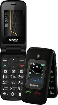 Мобильный телефон Sigma mobile Comfort 50 Shell DuoType-C Black (UA)