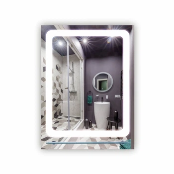 Зеркало с LED подсветкой и полочкой THE LIGHT 600х800мм (SR-028)