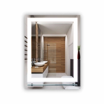 Зеркало с LED подсветкой и полочкой THE LIGHT 600х800мм (SR-027)