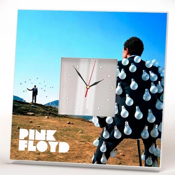 Часы "Группа Pink Floyd. Пинк Флойд" подарок для фанатов, музыкантов и любителей рок-музыки, украшение в бар