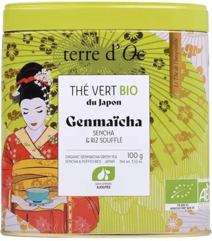 Herbata zielona Terre d'Oc Bio Genmaïcha 100 g (3700324436017)