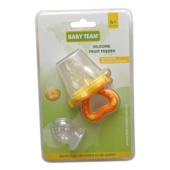 Силіконовий контейнер для прикорму Baby Team 6202