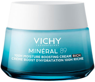 Крем для обличчя Vichy Mineral 89 rich зволожувальний 100H 50 мл (3337875895637)