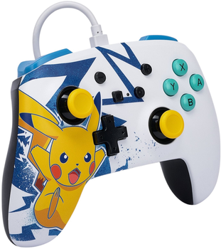 Kontroler PowerA Nintendo Switch ENH Pikachu High Voltage (0617885045189)