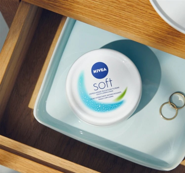 Набір для догляду за тілом Nivea Feel Soft Антиперспірант кульковий Original Care 50 мл + Крем Soft зволожуючий 100 мл + Гель для душу Creme Soft 250 мл (9005800382456)