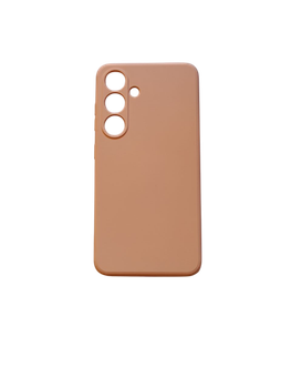 Силиконовый чехол Soft Touch для Samsung Galaxy S24 Розовый
