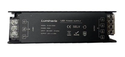 Блок питания LUMINARIA B-24V-150W 170х50х28 IP20