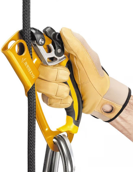 Зажим Petzl Ascension Right Yellow (3342540100404)