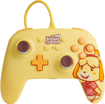 Контролер PowerA Nintendo Switch Enhanced Wired Controller Animal Crossing: Isabelle (0617885026850)