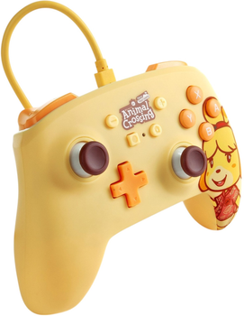 Контролер PowerA Nintendo Switch Enhanced Wired Controller Animal Crossing: Isabelle (0617885026850)