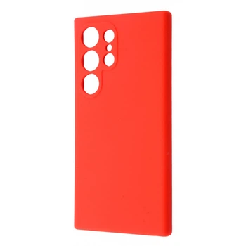 Чохол противоударний силіконовий WAVE Premium Full Silicone Cover для Samsung Galaxy S24 Ultra red