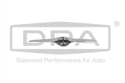 Накладка на капот без эмблемы хром серебристая DPA 88530814702 DPA 88530814702 Skoda Fabia (11-15), Roomster (11-15) 5J0853633B, 5JD853633B