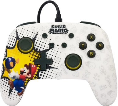 Контролер PowerA Nintendo Switch Enhanced Wired Controller Bob-omb Blast (0617885038815)