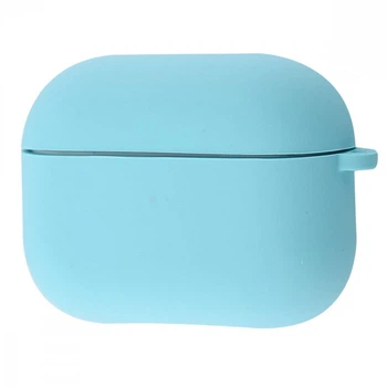 Чохол силіконовий з мікрофіброю Wave Silicone Case для Apple AirPods 4 turquoise