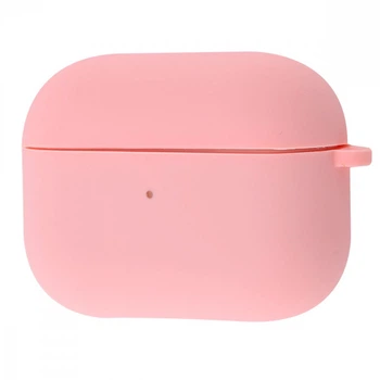 Чехол силиконовый с микрофиброй Wave Silicone Case для Apple AirPods 4 cotton candy