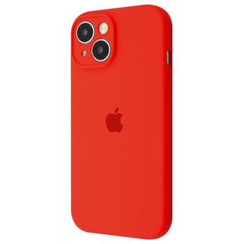 Чохол силіконовий з закритою камерою WAVE Premium Silicone Case Camera Protection для Apple iPhone 13 red