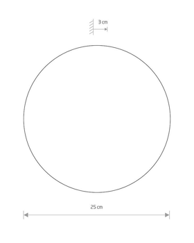 Светильник Nowodvorski 10281 Золотистий Ring Wood M LED 1x10W 3000K 150Lm