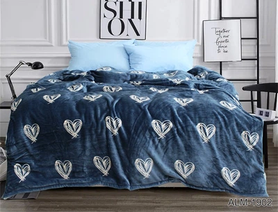 Плед Tag Tekstil велсофт (микрофибра) 160х220 см ALM1902
