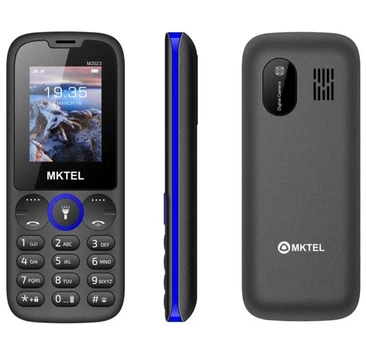 Кнопковий мобільний телефон MKTEL M2023 2SIM чорний