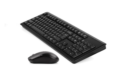 Клавіатура та миша бездротова A4Tech 4200N (GR-92+G3-200N) Black USB