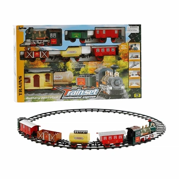 Детская железная дорога Continental Express со звуком и светом, на 18 деталей (1209)