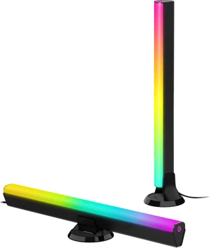 Zestaw oświetlenia Govee Flow Plus Light Bars RGBIC Wi-Fi/Bluetooth Czarny (H6046311)