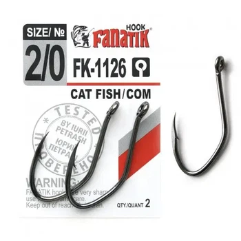 Крючок Fanatik FK-1126 CAT FISH/ СОМ №2/0 (35388) FK-1126-2_0